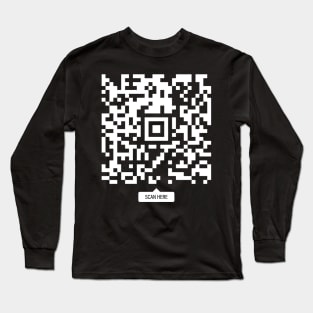 Scan me design Long Sleeve T-Shirt